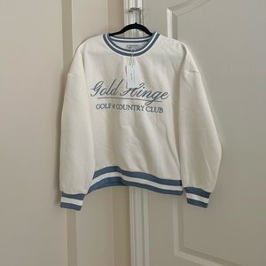 Gold Hinge- Country Club Sweatshirt Set (XS)